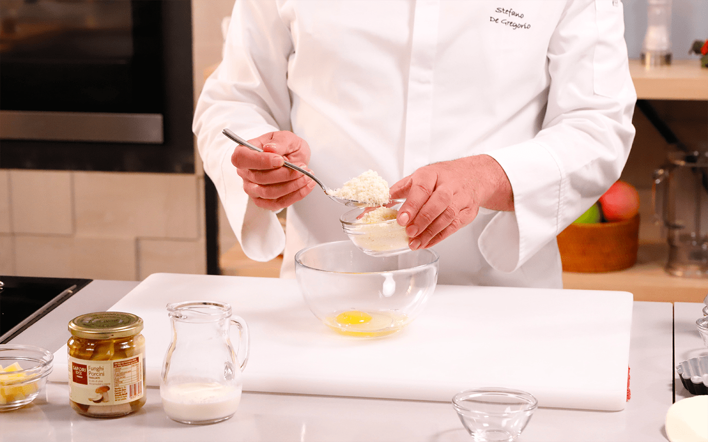 Aggiungere parmigiano 