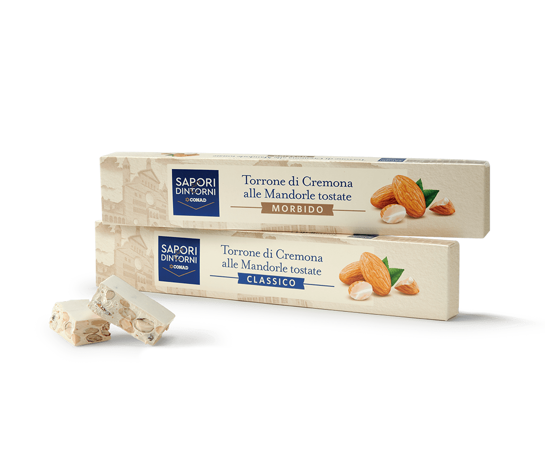 torrone di Cremona alle mandorle tostate classico Sapori&Dintorni Conad